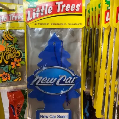 Pino de olor. New Car