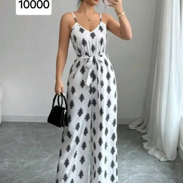 Mono blanco estampado