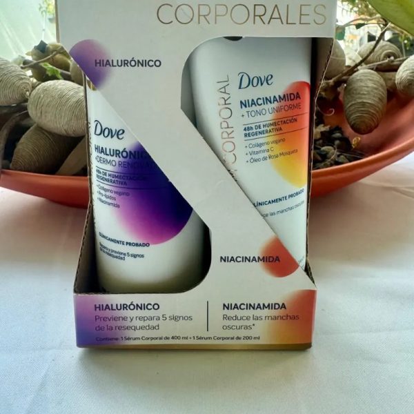 Conjunto de serums corporales ( hialurónico + niacinamida)