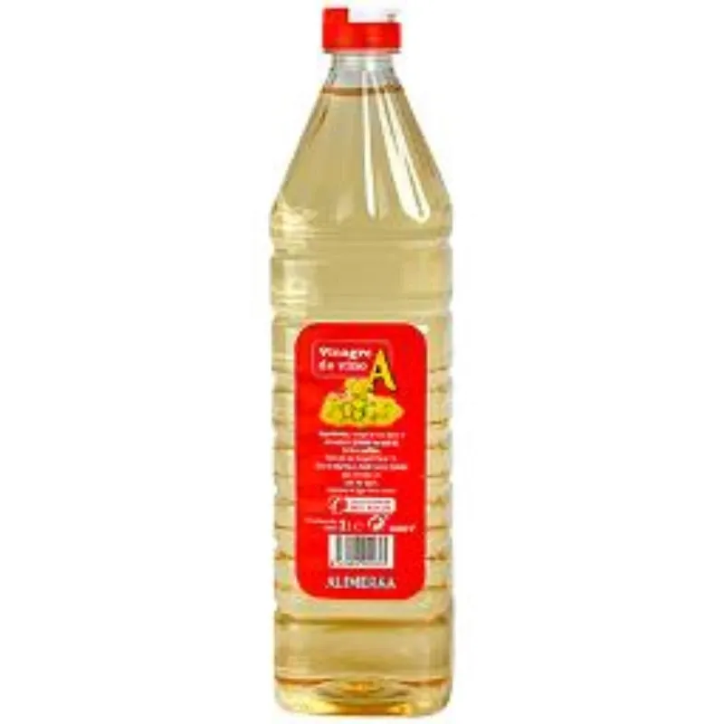 Vinagre de vino ALIMERKA botella 1L/12U Caja