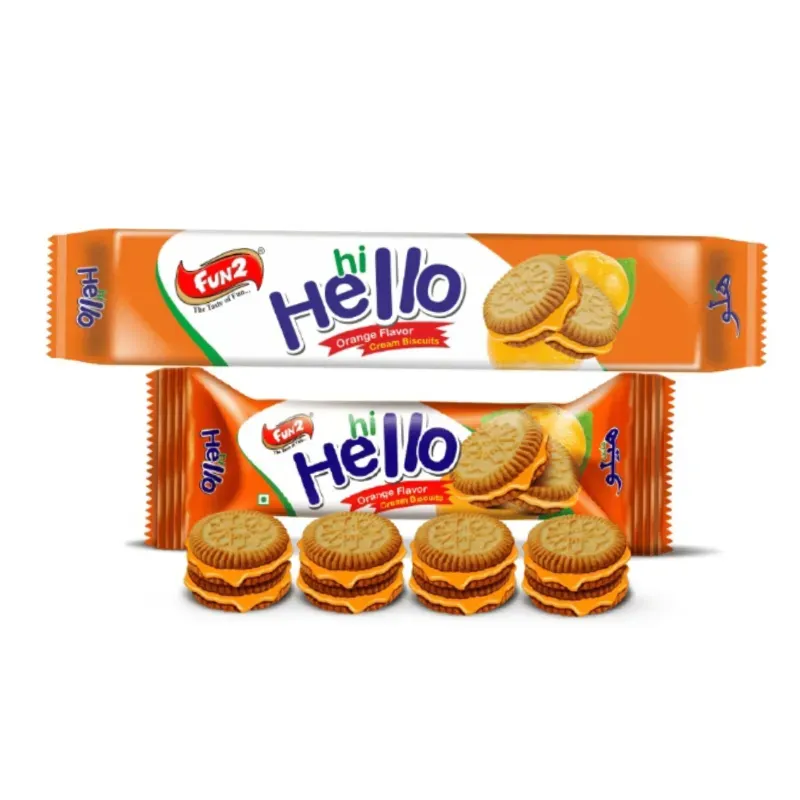 Galletas hi hello Sabor Naranja