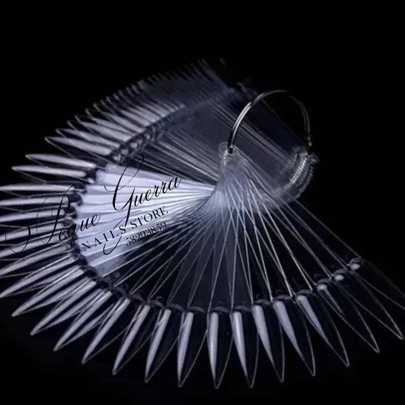 Muestrario stiletto transparente