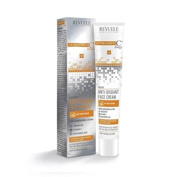 2800  pesos REVUELE Crema facial antioxidante de noche