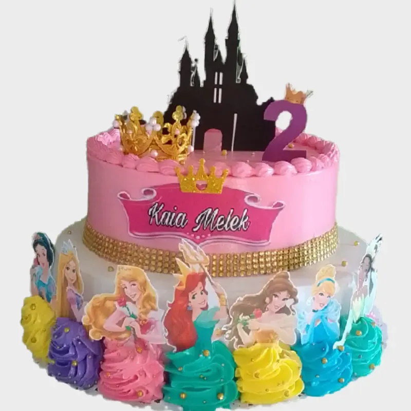 Cake princesas  