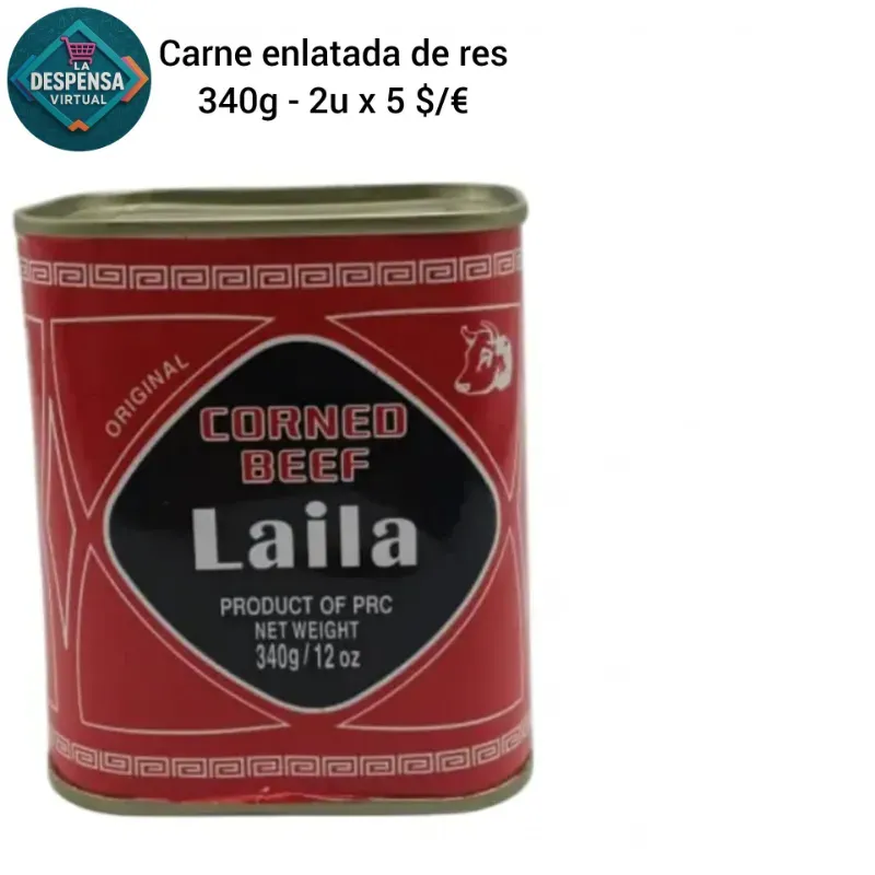 Carne enlatada de res 340g - 2u