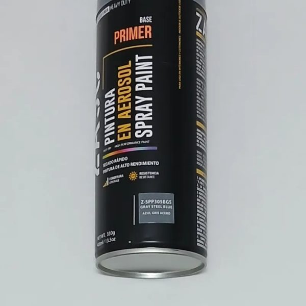 Spray Primer Base Gris Acero #Z-305