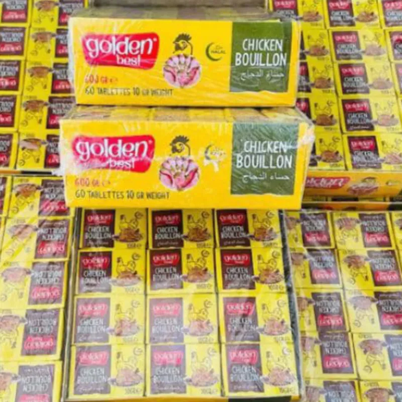 Pastillas de caldo de pollo