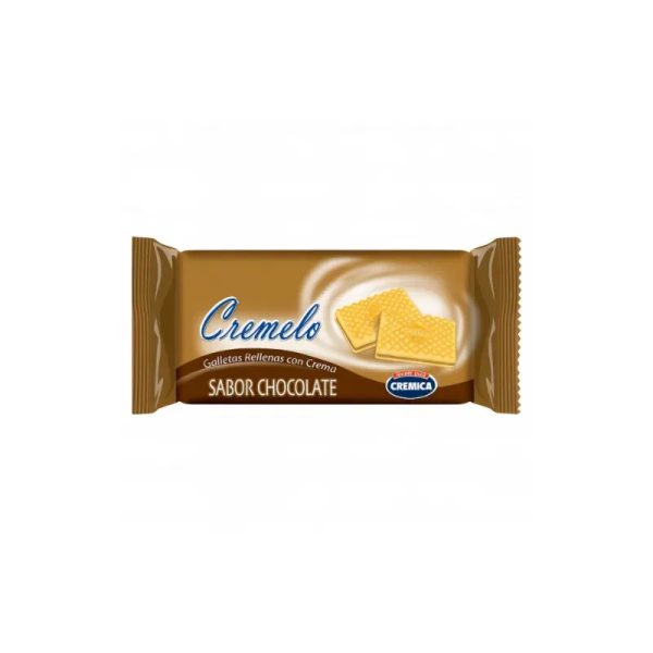 Galletas sándwich con crema sabor a chocolate Cremelo