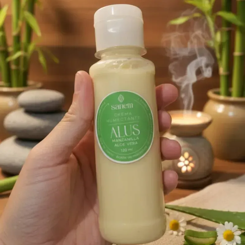 Crema hidratante de caléndula y almendras