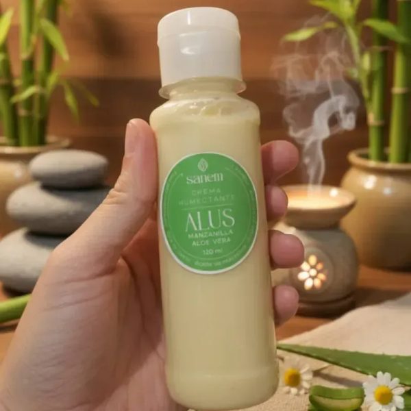 Crema hidratante de caléndula y almendras