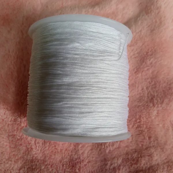 Hilo chino blanco coco 0.8 mm