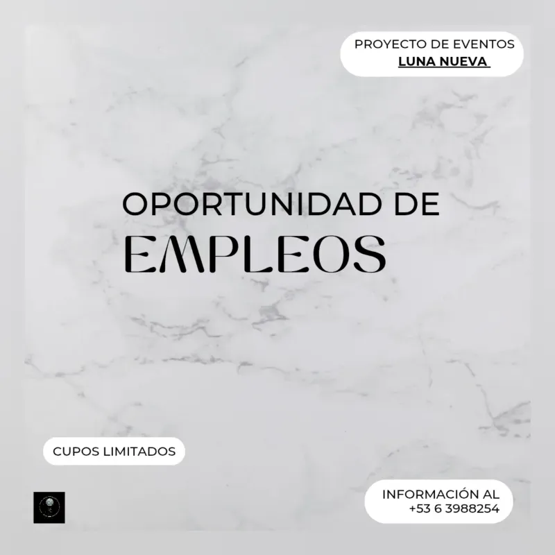 Se busca Personal: Modelos, Bailarines, Profesores y Choferes