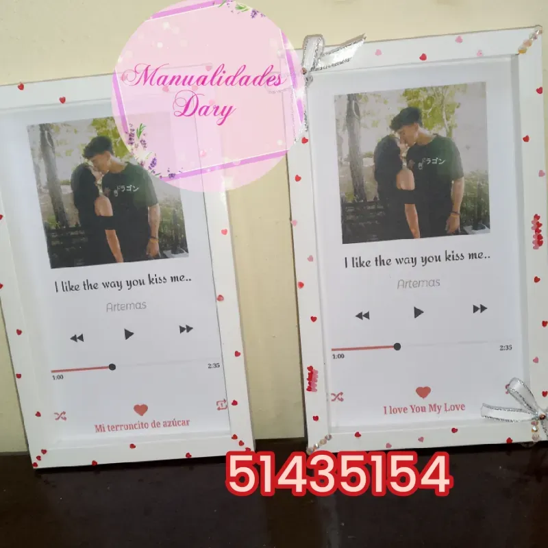 Portaretratos con foto