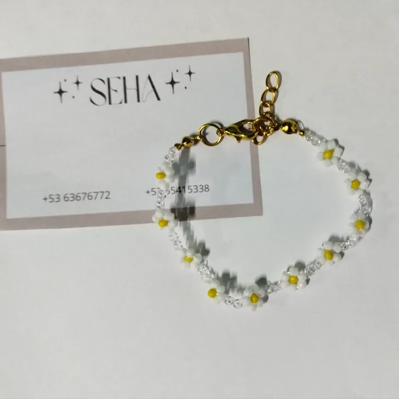Pulsera de margaritas