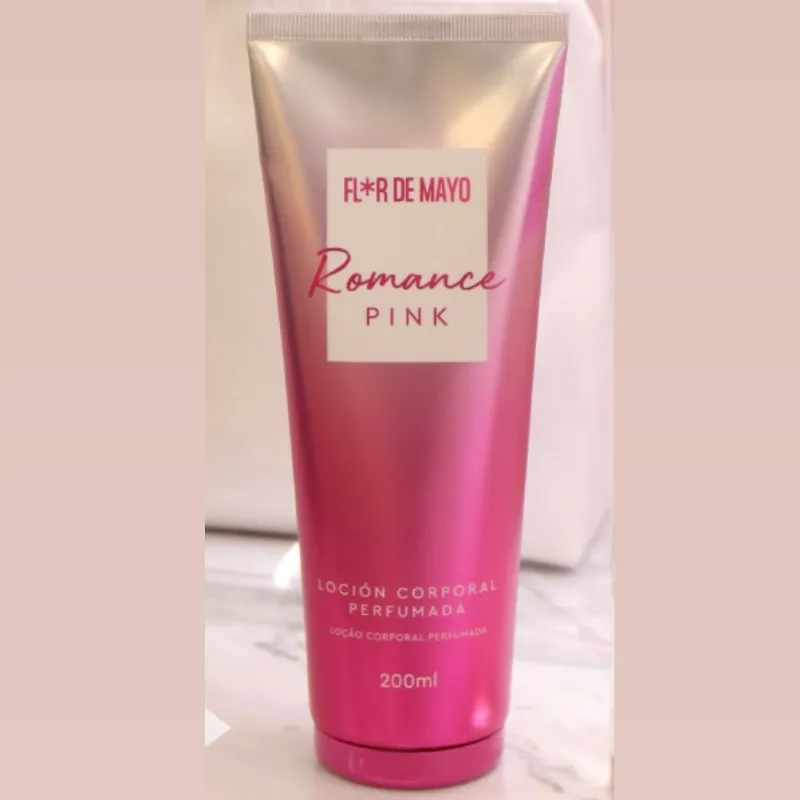 Loción corporal perfumada Romance Pink