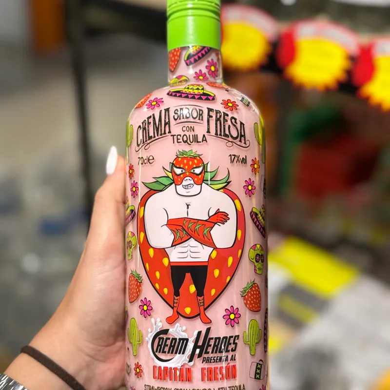 Crema Tequila de Fresa
