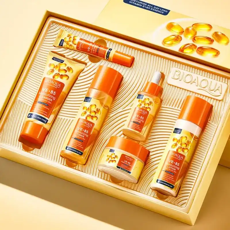 ☀️ ¡Luce una piel radiante, suave y llena de vida con el set Bioaqua VE + B5! ☀️