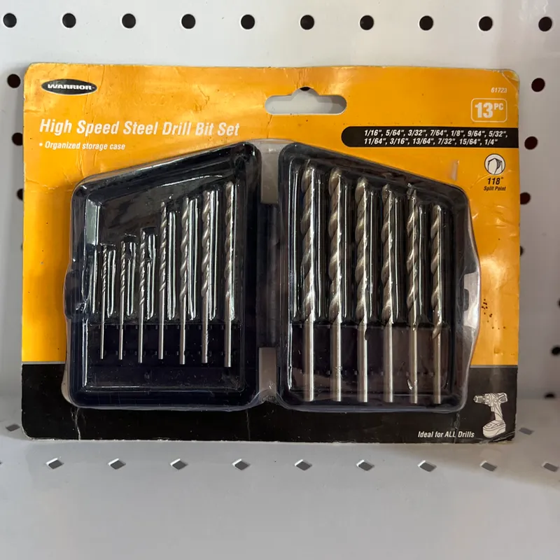 Juego de barrenas para metal