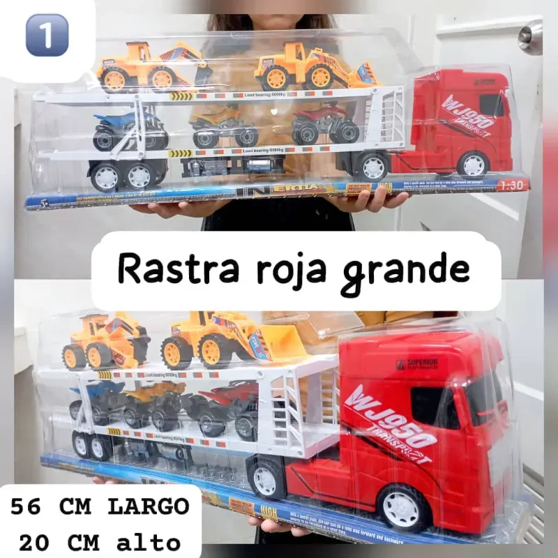 RASTRA GRANDE+2 EXCAVADORAS+3 MOTOCROSS
