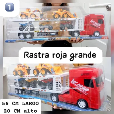 RASTRA GRANDE+2 EXCAVADORAS+3 MOTOCROSS