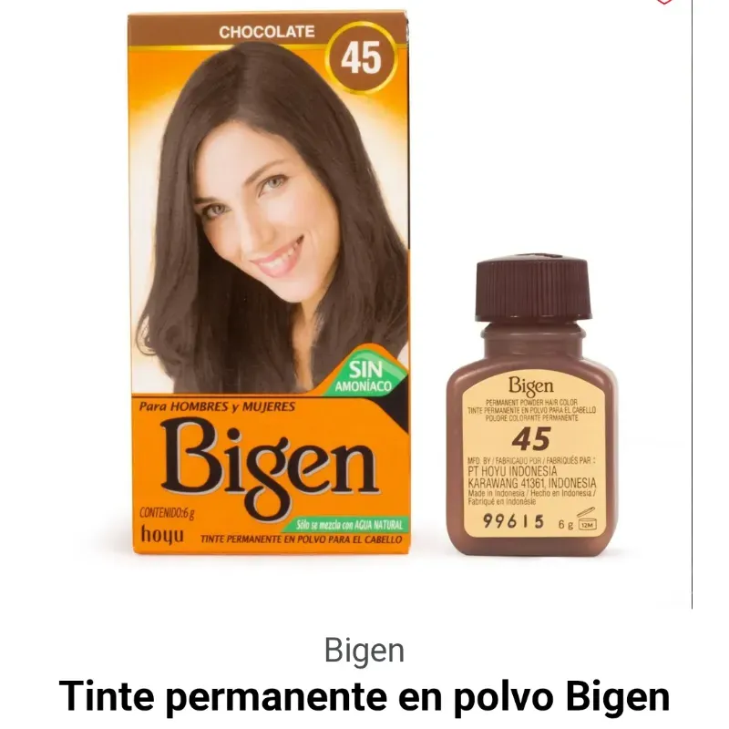 Tinte bigen #45 Chocolate