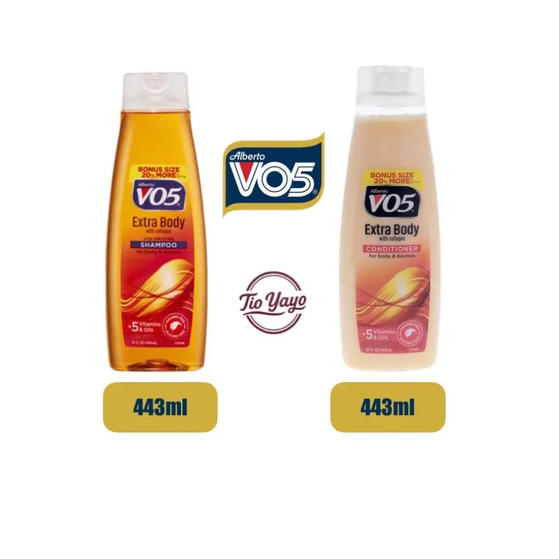 Alberto VO5 Extra Body with collegen Champú + Acondicionador 886ml