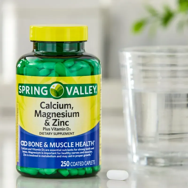 Calcium +Magnesio+Zing 250 Tabletas