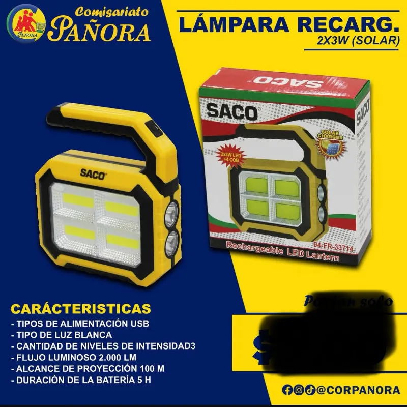 Lámpara Recargable