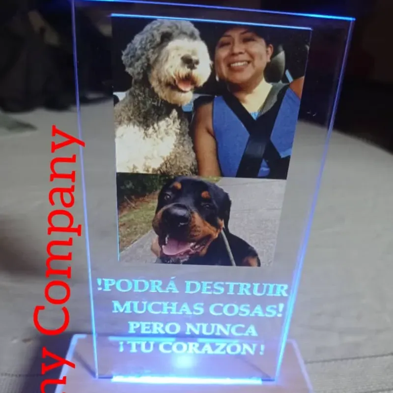 Lámparita 3D con Fotos