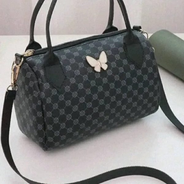 Cartera Negra Mariposa