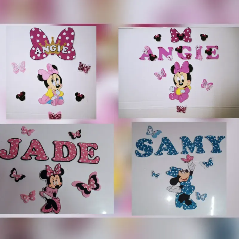 Nombres para pared