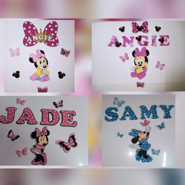 Nombres para pared