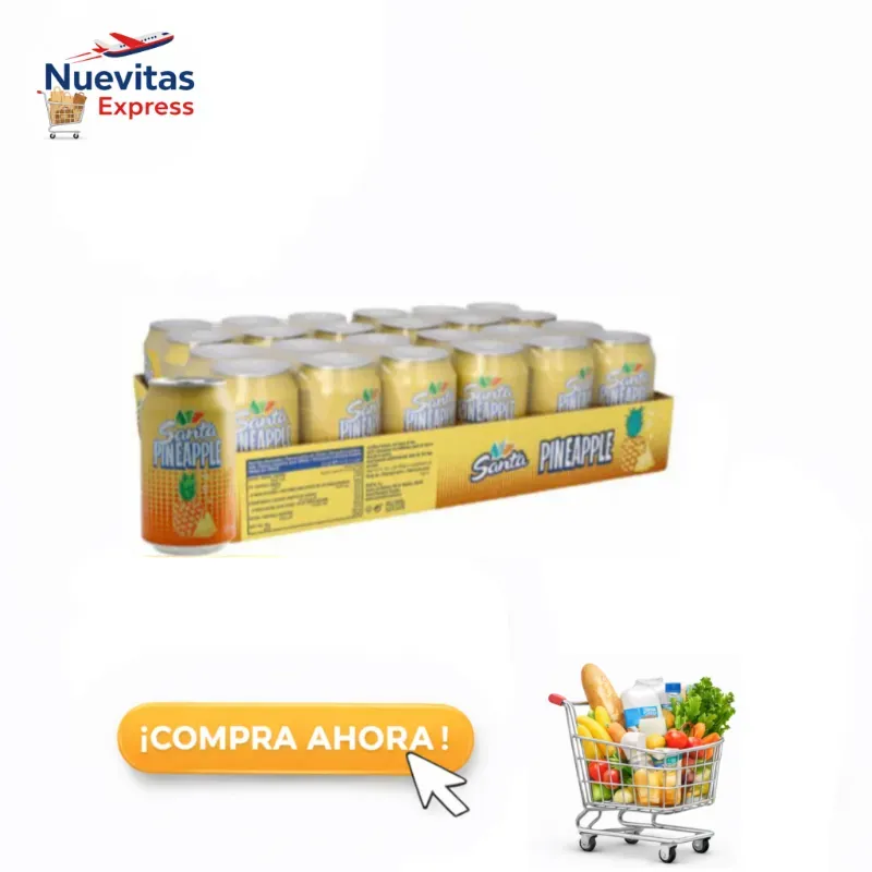 Caja de 24 Refrescos de Piña