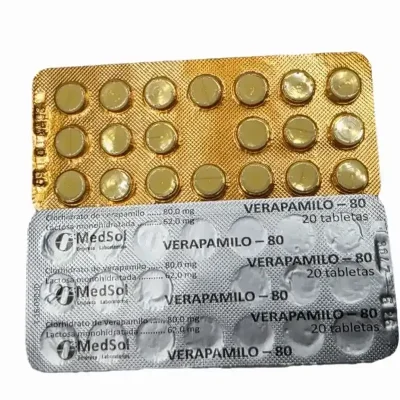 Verapramilo (80mg, 20t)