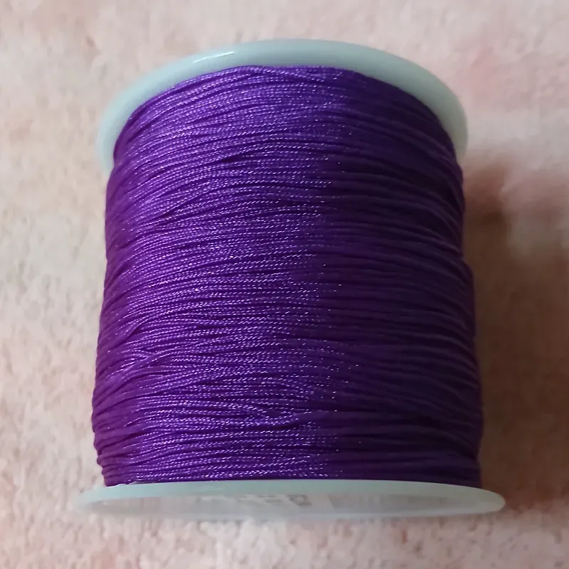 Hilo chino morado 0.8 mm