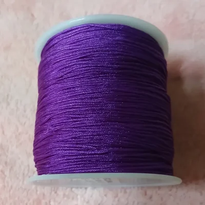 Hilo chino morado 0.8 mm