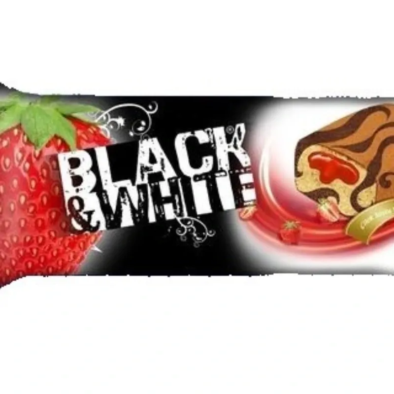 Panque Black and White (Fresa-Chocolate)