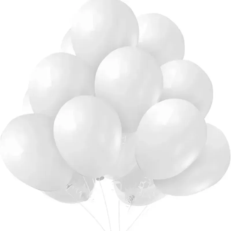 Globo de Látex Blanco