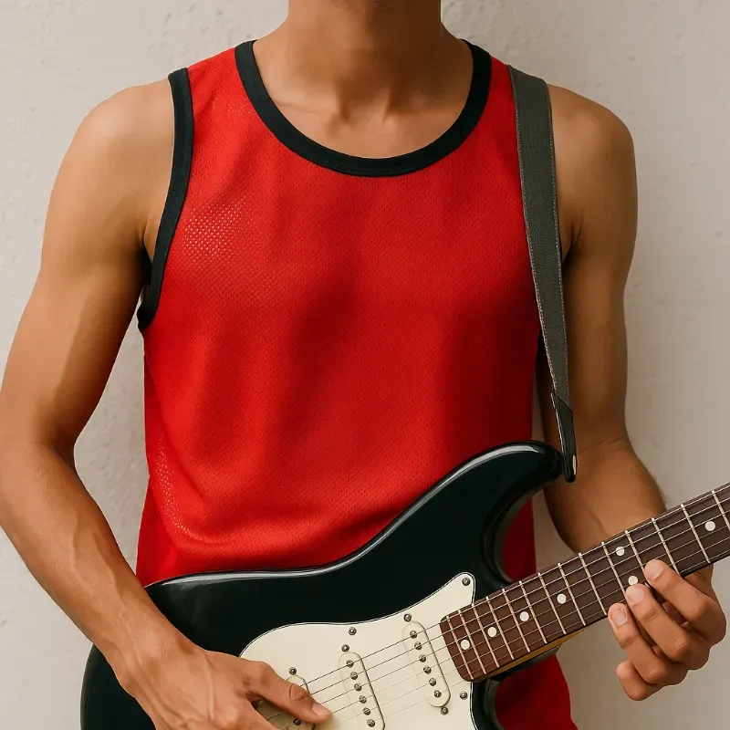 Camiseta malla para hombre