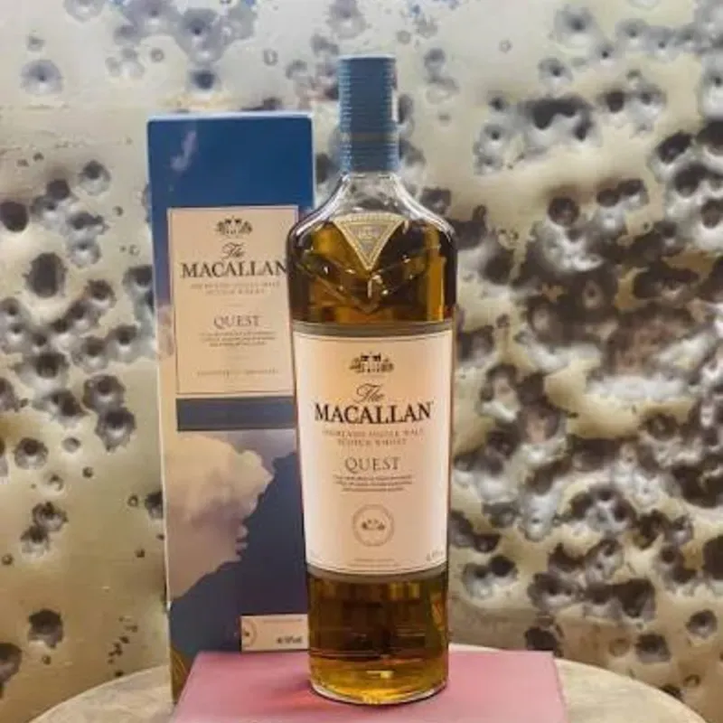WHISKY MACALLAN QUEST 1 LITRO + ENERGIZANTES