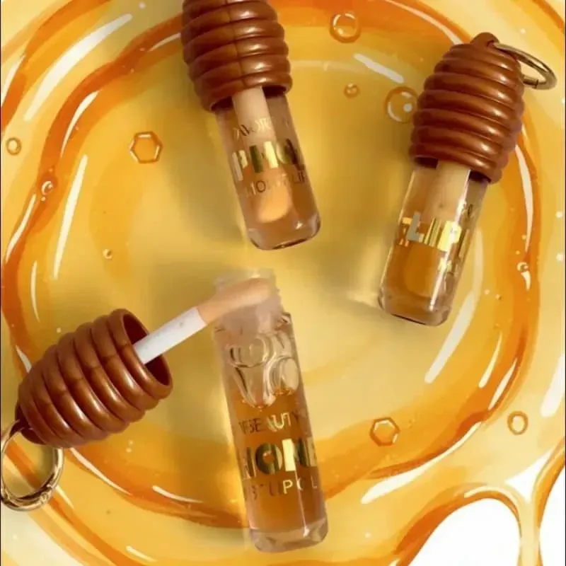 Brillos / Llaveros en forma de panal de abeja 