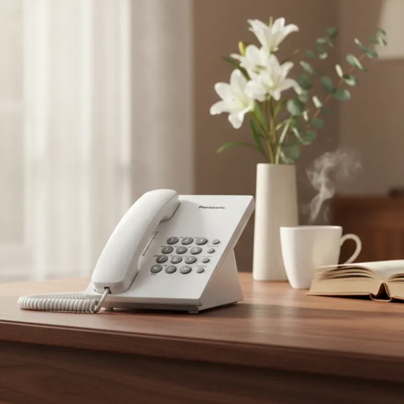 Teléfono fijo marca PANASONIC (40 USD)