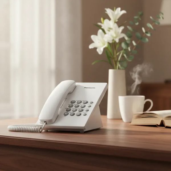 Teléfono fijo marca PANASONIC (40 USD)