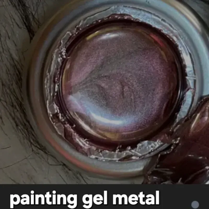 GEL METAL ROSA