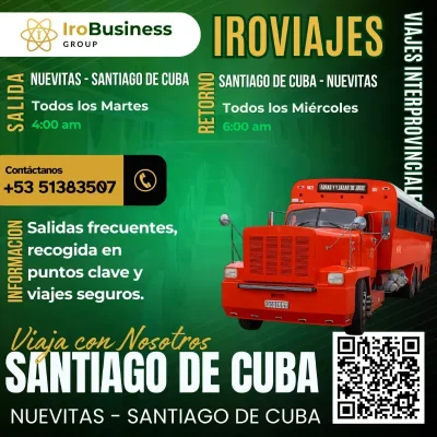 Viajes Interprovinciales (Nuevitas - Santiago de Cuba) (Santiago de Cuba - Nuevitas)