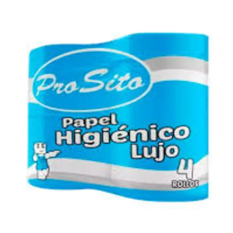 8201132 - Papel Sanitario Lujo (paquete de 4 rollos) - U/M: U