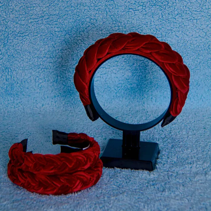 Diademas Trenzadas Cherry 