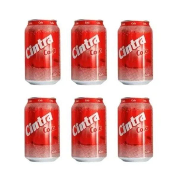 1202003 - REFRESCO DE COLA LATA 330 ml CINTRA (Caja de 24 unidades) - U/M: U
