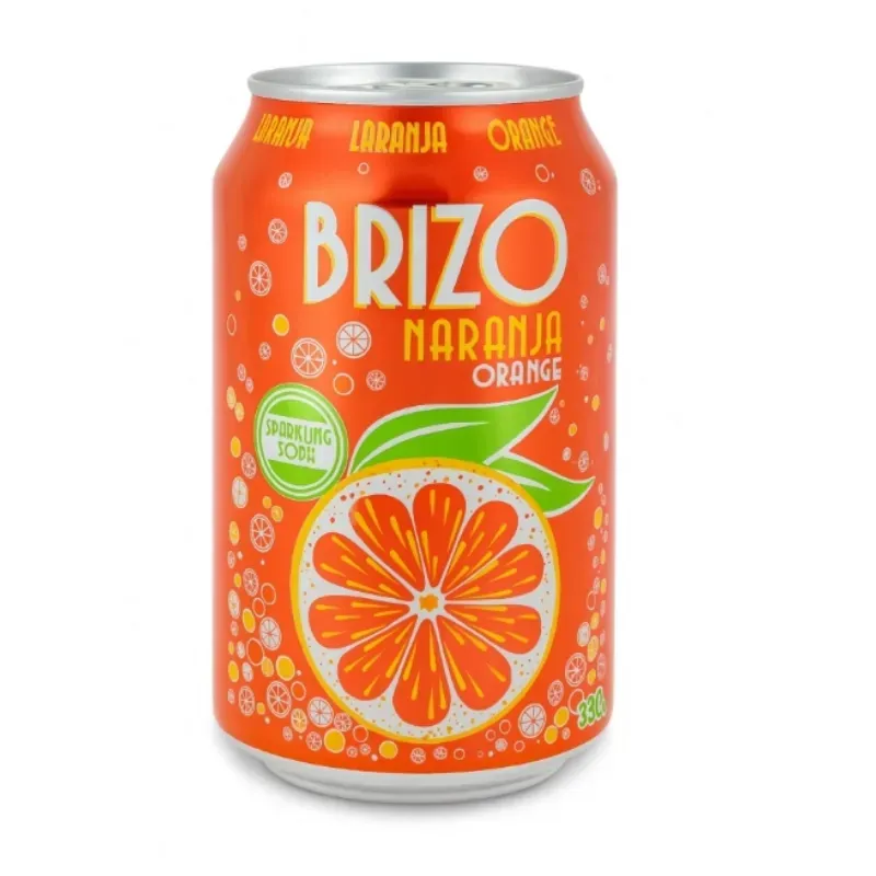 Refresco Gaseado de Naranja