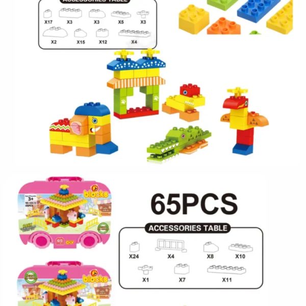 Conjunto de Bloques Educativos con Maletín